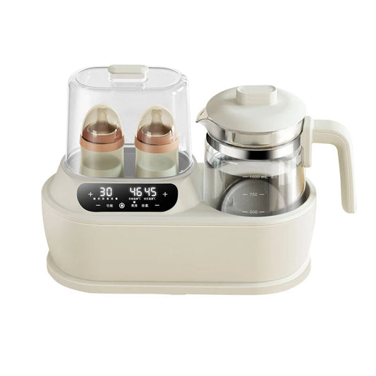 2022 New electric milk glass kettle custom portable warmer bottle steam steriliser and baby food heater in india