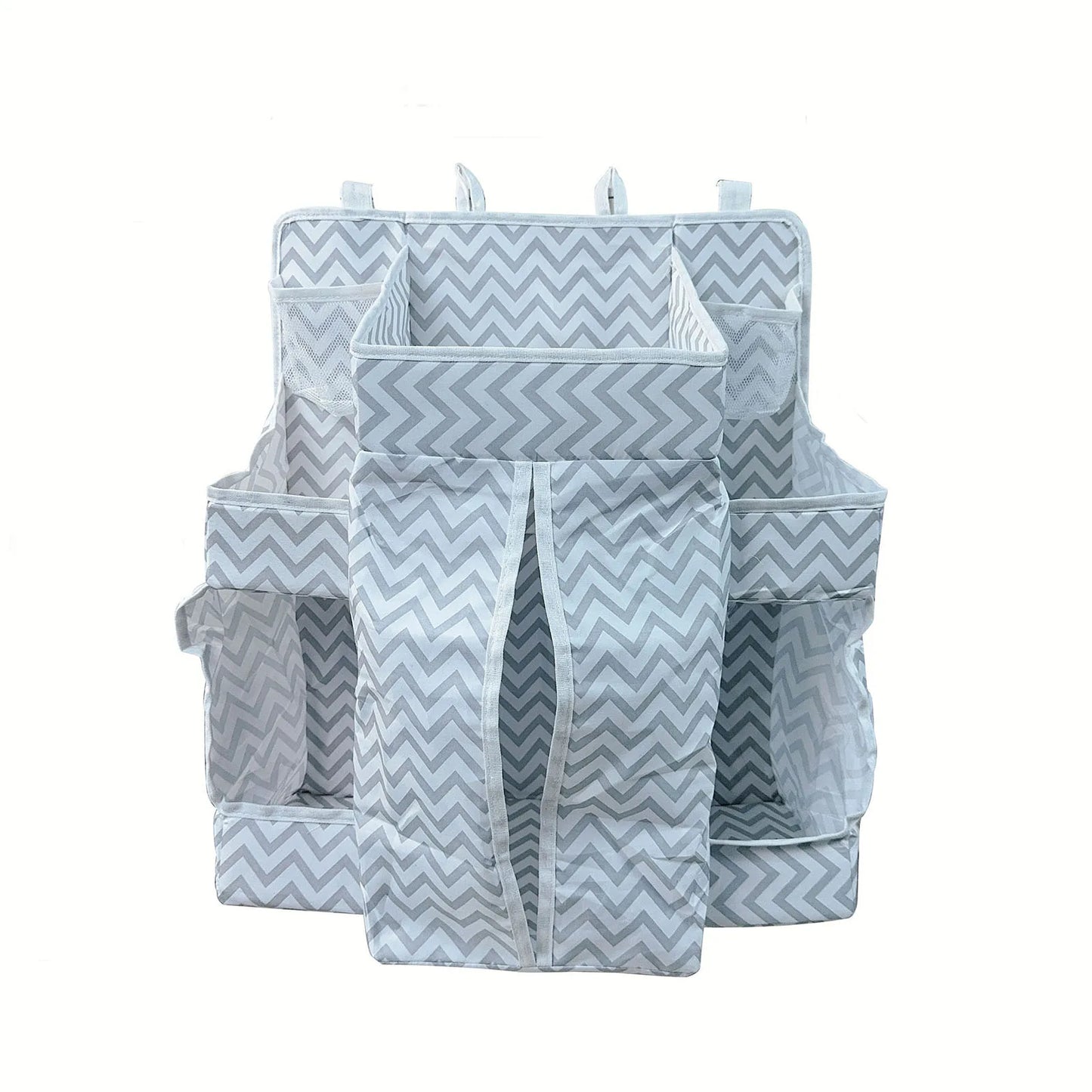 Diaper Caddy Hanging Diaper Organizer Hanging Nursery Decor Baby Shower Gifts Bedside Storage Bag Hang on Crib Changing Table